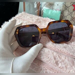 Dior Midnight Tortoise Shell Sunglasses signature Christian Dior Like New